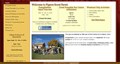 Desktop Screenshot of pigeonroostfarm.com
